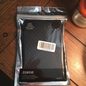 Black tights with diamond design brand new